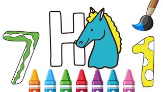 Alphabet And Numbers Coloring - Screenshot 1