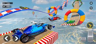 Formula Car Mega Ramp Games - Screenshot 1