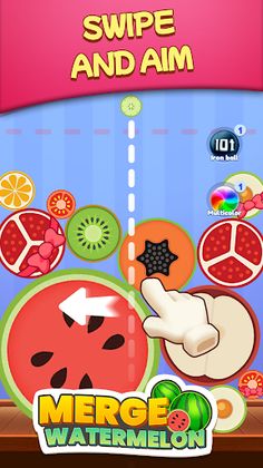 Merge Watermelon - 2048 Game - Screenshot 2