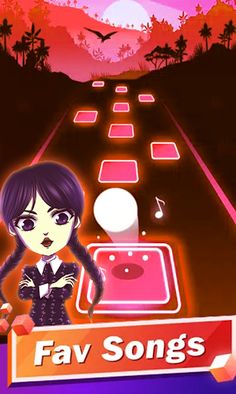 Tiles Wednesday Addams Skibidi - Screenshot 4