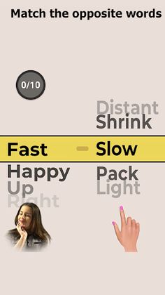 Opposite Match - Word Games - Screenshot 1