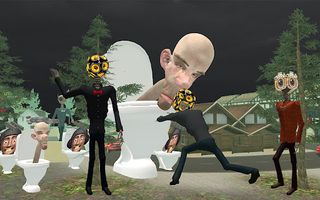 Toilet Monster Survival Games - Screenshot 1