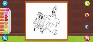 Coloring Sponge And Sea Animal - Screenshot 3