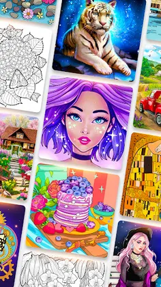 Magic Color by Number-Painting - Screenshot 3