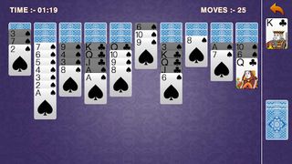 Classic Spider Solitaire Game - Screenshot 2