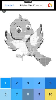 Bird Pixel Art - Screenshot 2