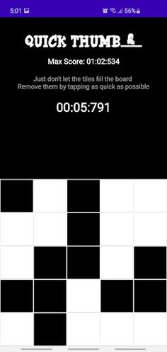 Quick Thumb - Break the tiles  - Screenshot 2
