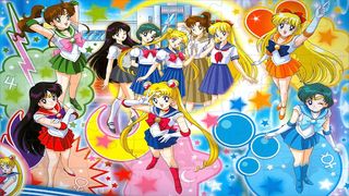Sailor Moon Game Puzzle - Screenshot 2
