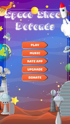 Space Shoot Defends - Screenshot 1