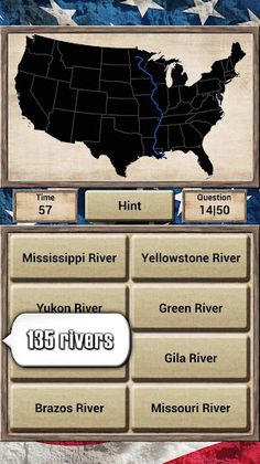 USA Geography - Quiz Game - Screenshot 3