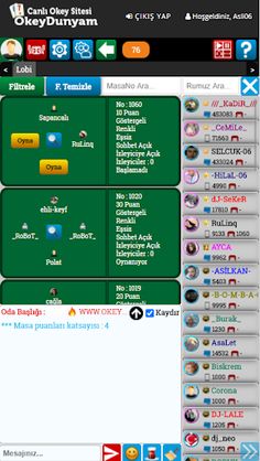 OkeyDunyam.Com - Mobil Okey Oy - Screenshot 2