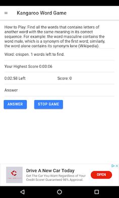 Find the Kangaroo Words - Screenshot 3