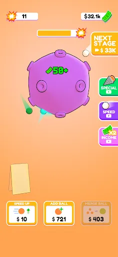Blow Up 3D - Clicker Game - Screenshot 2