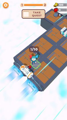 Steampunk Delivery Idle - Screenshot 2