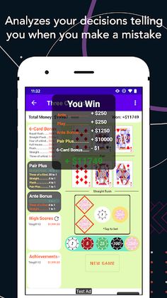 Three Card Poker - Trainer - Screenshot 3