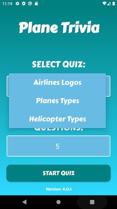 Planes Trivia - Screenshot 2