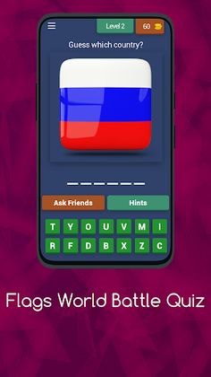FLAGS WORLD BATTLE QUIZ - Screenshot 4