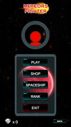 Meteors Fighter - Shooter game - Screenshot 3