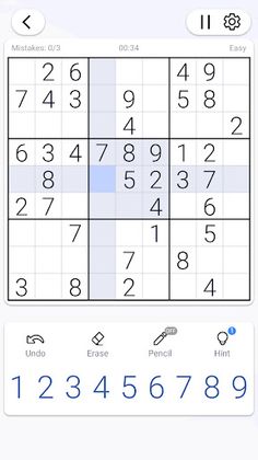 Sudoku - Classic Sudoku Puzzle - Screenshot 1