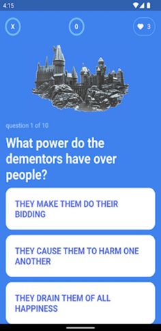 My Quizzer - Potterheads! - Screenshot 2