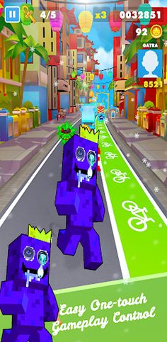 Rainbow craft hero GAME 3D - Screenshot 1