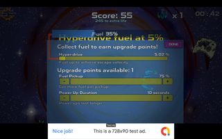 Escape velocity - Screenshot 2