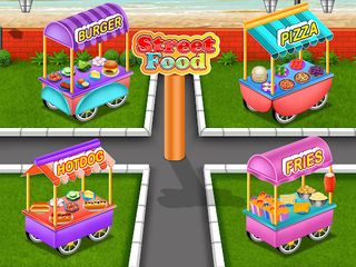 Street Food Cooking: Fast Food - Screenshot 1