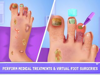 ASMR Foot Doctor Offline Games - Screenshot 1