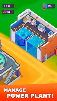 Idle Atomic Inc: Power Plant - Screenshot 4