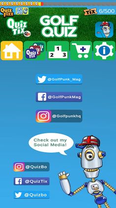 Quiztix: GolfPunk Golf Quiz - Screenshot 2