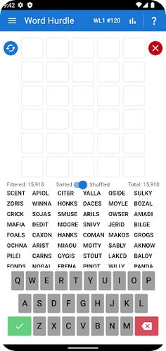 Word Hurdle - Screenshot 1