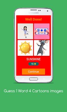 Guess 1 Word 4 Cartoons images - Screenshot 1