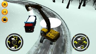 Snow Excavator Simulator JCB - Screenshot 1
