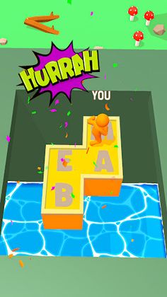 Word Race 3D - Screenshot 3