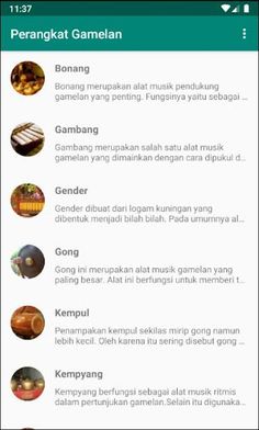 Gamelan Katalog - Screenshot 2