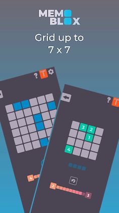 Memo Blox - Memory workout. - Screenshot 4