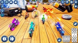 Superhero Bike Tabletop Racing - Screenshot 3