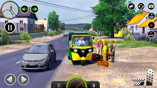 US Tuk Tuk Auto Rickshaw Games - Screenshot 2