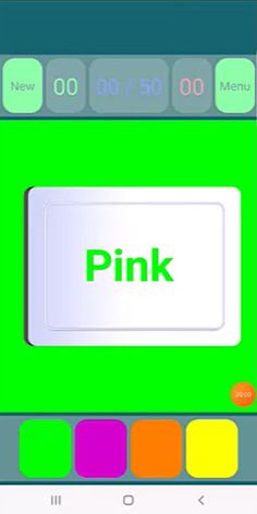 Stroop Effect Test - Screenshot 2