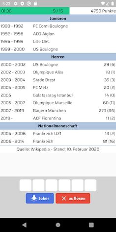 Fußballer raten - das Fußballq - Screenshot 4