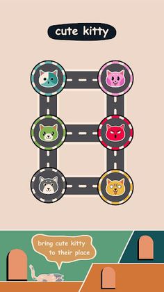 Lost Kitty: Match The Color - Screenshot 3