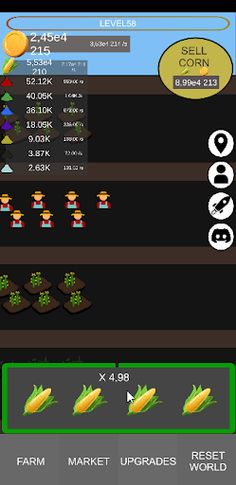 Infinite Corn Idle! - Screenshot 4