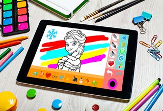 ICE Princess Coloring Game. - Screenshot 1