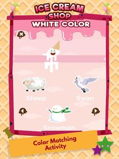 Colors Ice Cream Shop Kids App - Screenshot 4