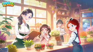 Merge Bloom - Flower Town - Screenshot 1