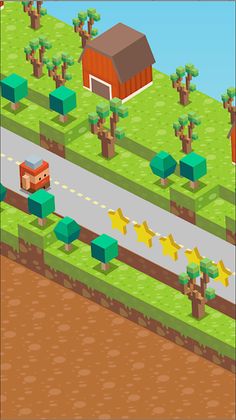 Blocky Road:Traffic Race - Screenshot 1