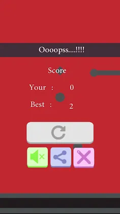 Fallender Ball - Screenshot 2
