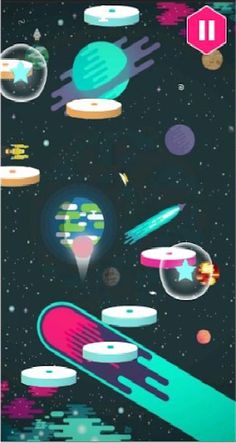 Jumping Comet - Screenshot 3