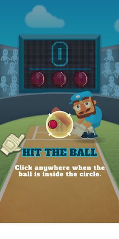 Cricket Hero Baseball 2023 - Screenshot 1
