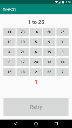 Oneto25 - Screenshot 1